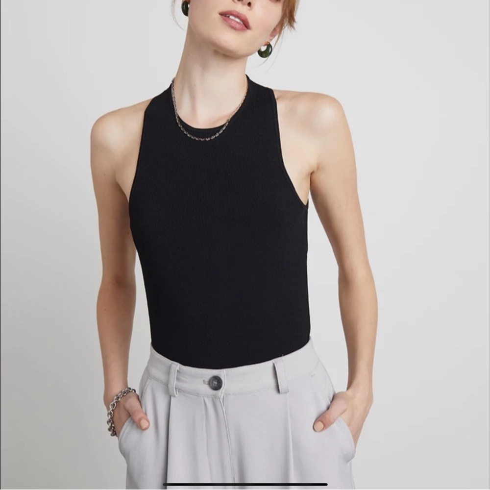 NWT Who What Wear open back bodysuit